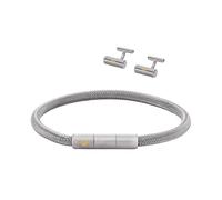 Emporio Armani men's set bracelet cufflinks stainless steel, EGS3044SET