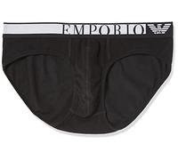 Emporio Armani Men's Side Logo Band Letter, black, L