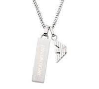 Emporio Armani Men's Silver-Tone Necklace, EGS3306040