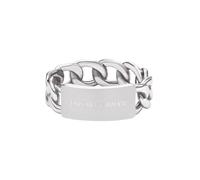 Emporio Armani Men's Silver-Tone Ring, EGS330504011