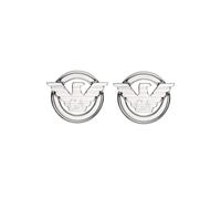 Emporio Armani Men's Silver-Tone Stainless Steel Earring, EGS3238040