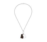 Emporio Armani Men's Silver-Tone Stainless Steel Necklace, EGS3252040
