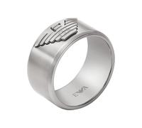 Emporio Armani Men's Silver-Tone Stainless Steel Ring, EGS316604010