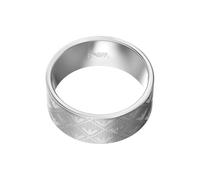 Emporio Armani Men's Silver-Tone Stainless Steel Ring, EGS33610409