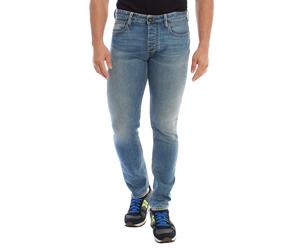 Emporio Armani Mens Slim fit trousers 3K1J75 men - Light Blue - Size 31 (Waist)