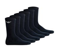 Emporio Armani Men's Socks, 6-Pack - Sporty Sponge, Short Socks, One Size...