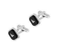 Emporio Armani Black Diamond Logo Cufflinks EGS3385040