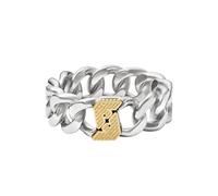 EMPORIO ARMANI Men's Stainless Steel Chain Rings