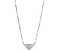 Emporio Armani Men's Stainless Steel EA Logo Necklace