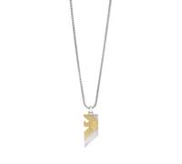 Emporio Armani Men's Stainless Steel Two Tone Pendant Necklace