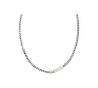 Emporio Armani Men's Silver-Tone Stainless Steel Necklace, EGS3182040