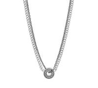 Emporio Armani Men's necklace stainless steel plated EGS3093040, Length: 525MM, Width: 19MM, Height: 19MM, Stainless steel, Not a gemstone, Length: 525MM, Width: 19MM, Height: 19MM, Stainless Steel,