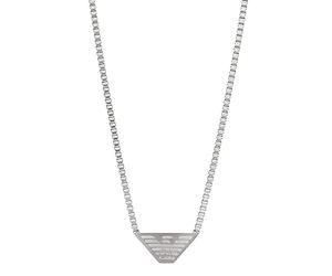Emporio Armani Men's Stainless Steel with lobster clasp closure Pendant necklace
