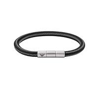 Emporio Armani Men's Black Nylon ID Bracelet, EGS2991040