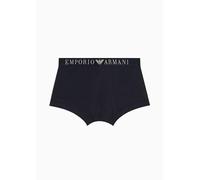 Emporio Armani Men's Stretch Cotton Superfine Cotton Trunk, Marine, S