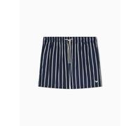 Emporio Armani Men's Stripes Boxer Blue M
