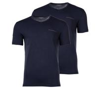 EMPORIO ARMANI Men's T-Shirt, 2-Pack - CORE LOGO BAND, V-Neck, Regular Fit,...