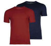 Emporio Armani Men's T-Shirt, 2er Pack - Essential Logolabel, round Neck, Extend