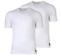 Emporio Armani Men's T-Shirt, 2er Pack - Essential Logolabel, round Neck, Extend