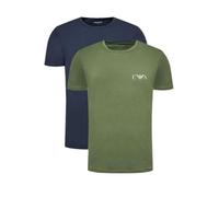 Emporio Armani Men's T-Shirt, Olive/Marine, XL