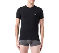 Emporio Armani Men's Tencel Crew Neck T-Shirt, Black, L