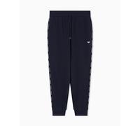 Emporio Armani Men's Terry Pants with Cuffs Blue XL