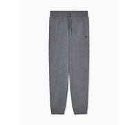 Emporio Armani Men's Terry Pants with Cuffs Grey S