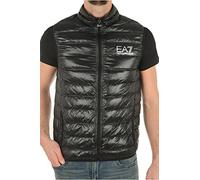 EA7 Mens Core Identity Packable Gilet Size: Extra Large, Colour: Black