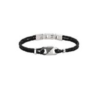 Emporio Armani Men's Two Tone Leather Bracelet, EGS3171040