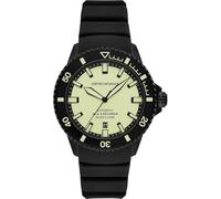 Emporio Armani Men's Analog Mechanical Hand Wind Watch with Silicone Strap AR60085