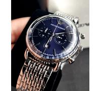 EMPORIO ARMANI MENS WATCH AR11238 STAINLESS STEEL STRAP WITH BLUE DIAL GENUINE