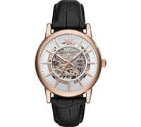 Emporio Armani Luigi Mens Black Watch AR60007 Leather - One Size
