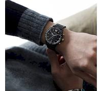 EMPORIO ARMANI MENS WATCH BLACK CERAMIC BRACELET & BLACK DIAL AR70002 GENUINE