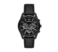 Emporio Armani Men's Watch Chronograph, Black Stainless Steel, AR11583