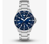 Emporio Armani Mens World Explorer Solar Powered Blue Dial Watch AR11697