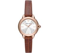 Emporio Armani Mia Womens Brown Watch AR11525 Leather (archived) - One Size