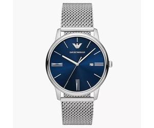 Emporio Armani Minimalist AR11571 Men's Watch - 42mm Navy Dial Stainless Steel