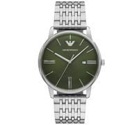 Emporio Armani Minimalist AR11644 - Man - 42 mm - Analogue - Quartz - Mineral Glass Green 42 mm