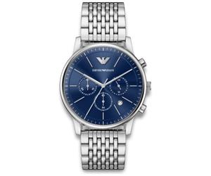Emporio Armani Minimalist AR11771 - Man - 42 mm - Analogue - Quartz - Mineral Glass Blue 42 mm
