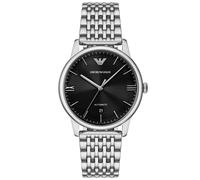 Emporio Armani Minimalist AR60081 - Man - 39 mm - Analogue - Quartz - Mineral Glass Black 20 mm