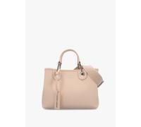 EMPORIO ARMANI Myea Apricot Moka Shopper Bag With Pouch Size: One Size