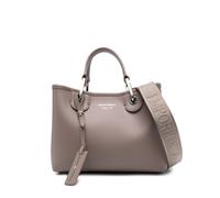 Emporio Armani MyEA top-handle tote bag - Brown One Size
