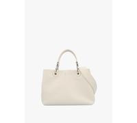 EMPORIO ARMANI Myea Vaniglia Soft Leather Shopper Bag With Pouch Size:
