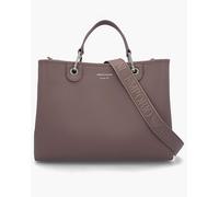 Emporio Armani Pebble Shopper With Pouch Taupe ONE SIZE
