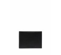 Emporio Armani pebbled bi-fold wallet - Black OS