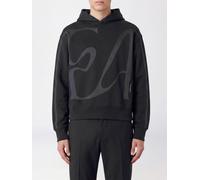 Emporio Armani Print Cotton Hoodie with a Relaxed Fit - Size: XL - male