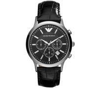 Emporio Armani Renato AR2447 - Man - 43 mm - Analogue - Quartz - Mineral Glass Black 22 mm