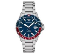Emporio Armani Sea Explorer AR11590 Men's Watch - 42mm Blue Dial Stainless Steel