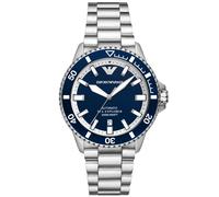 Emporio Armani Sea Explorer AR60079 - Man - 42 mm - Analogue - Automatic - Mineral Glass Blue 20 mm