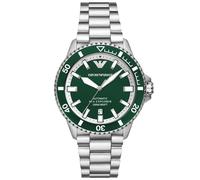 Emporio Armani Sea Explorer AR60080 - Man - 42 mm - Analogue - Automatic - Mineral Glass Green 22 mm
